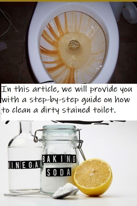 How to Clean A dirty Stained Toilet